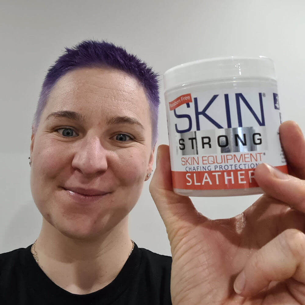 Skin Strong SLATHER Anti Chafe cream, anti blister cream, chamois cream