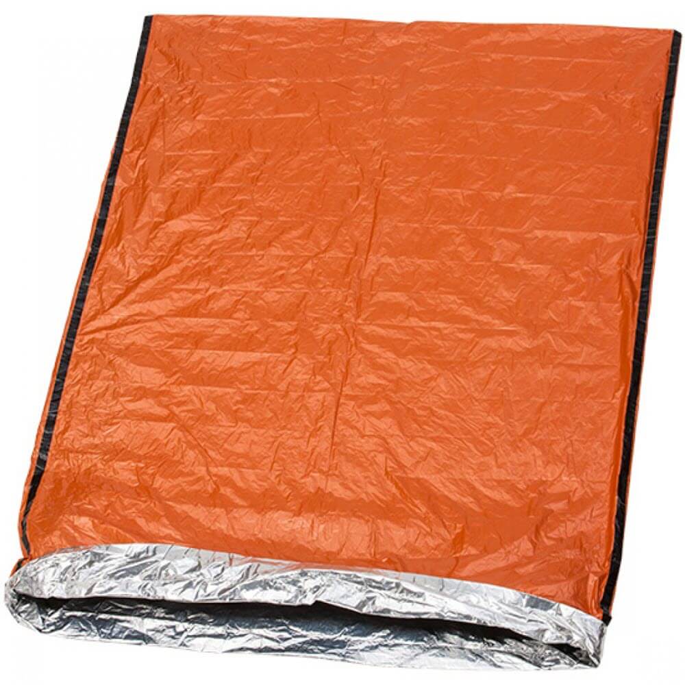 SOL Emergency Bivvy XL Size Emergency Sleeping Bag for two for hikers and adventurers