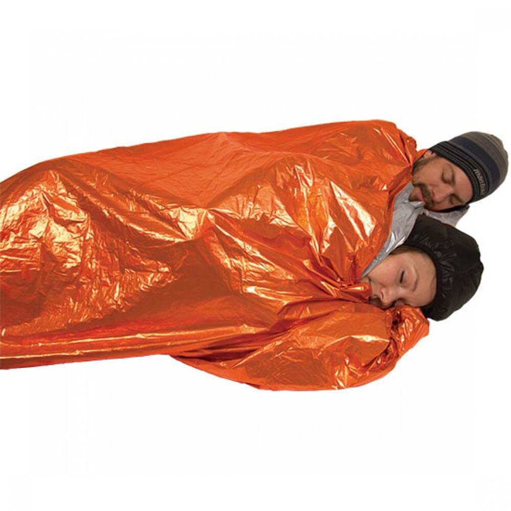 SOL Emergency Bivvy XL Size Emergency Sleeping Bag for two for hikers and adventurers