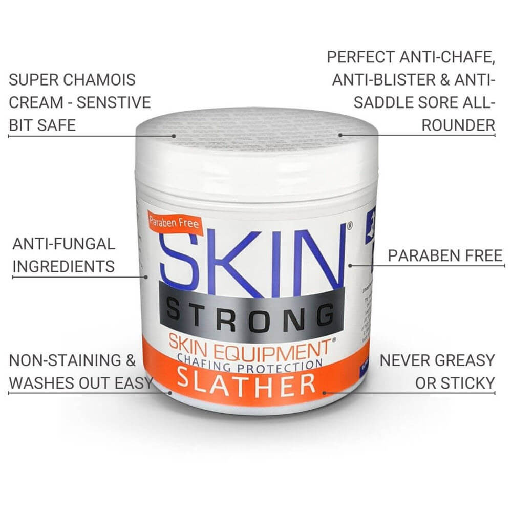 Skin Strong SLATHER Anti Chafe cream, anti blister cream, chamois cream