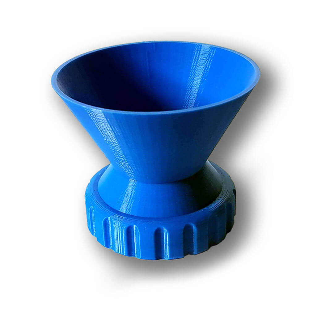 Solid Nutrition Powder funnel for soft flasks and bottles