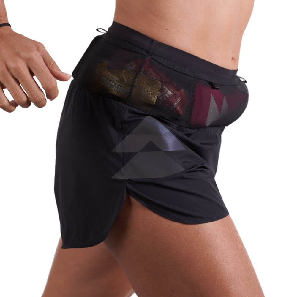 T8 Sherpa Womens running shorts no chafe with waist band storage super lightweight run shorts