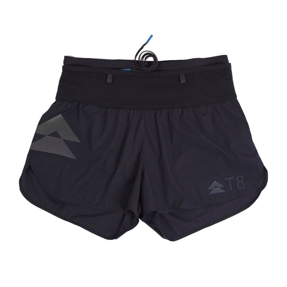 T8 Sherpa Womens running shorts no chafe with waist band storage super lightweight run shorts