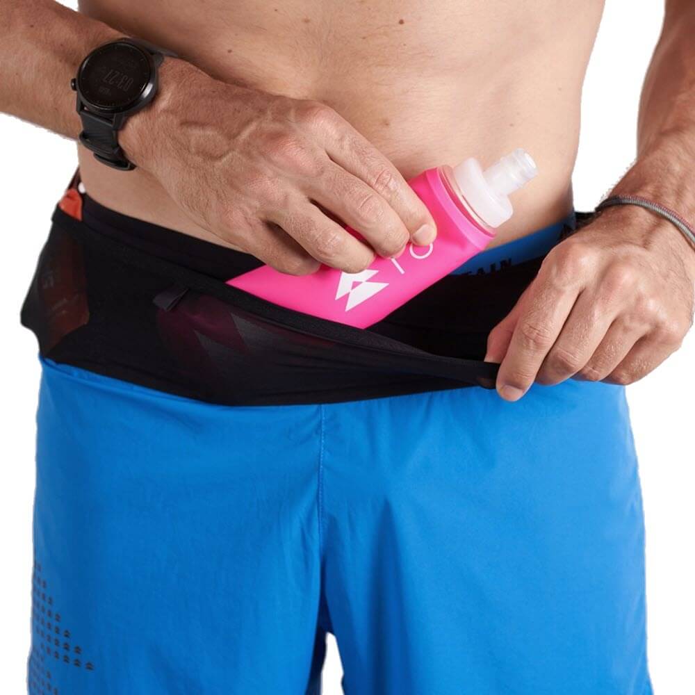 T8 Mens Sherpa running shorts with waist pocket storage no chafe shorts