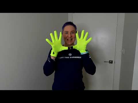 Proviz Classic Lightweight Running Gloves with Reflective Details and fully touchscreen compatible