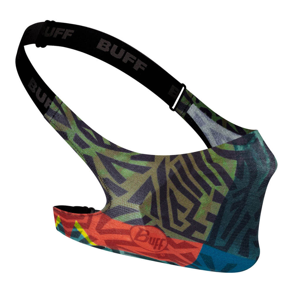 Buff Filter Face Mask - Straps Sit Over the back of the head not over ears