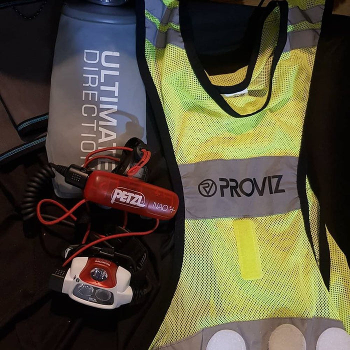 Classic Hi Viz Running Vest by Proviz | ActiveEquip | Hi Visibility ...