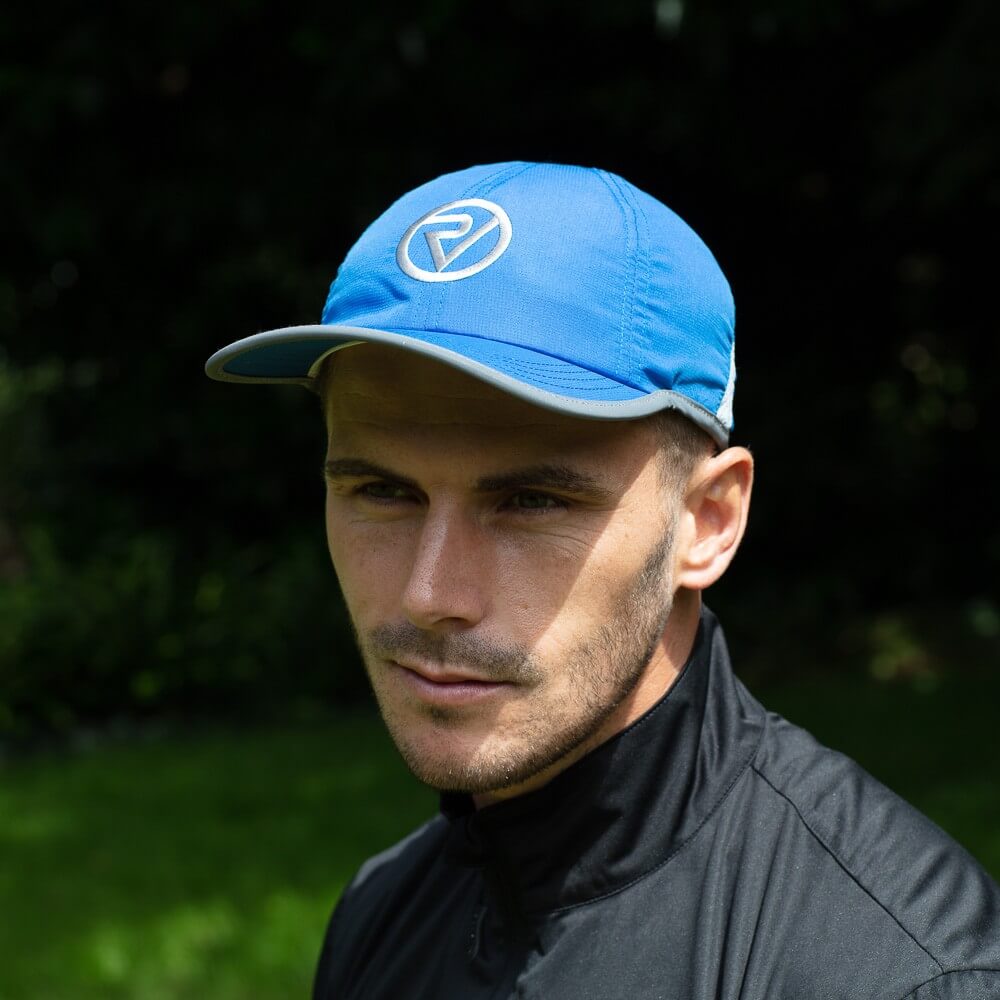 Proviz Classic Mositure Wicking Breathable Running Cap with Reflective Edging for Visibility. Adjustable Run Cap