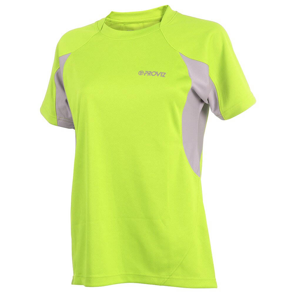Proviz classic womens active running short sleeve t upf 30 uv protection moisture wicking running top