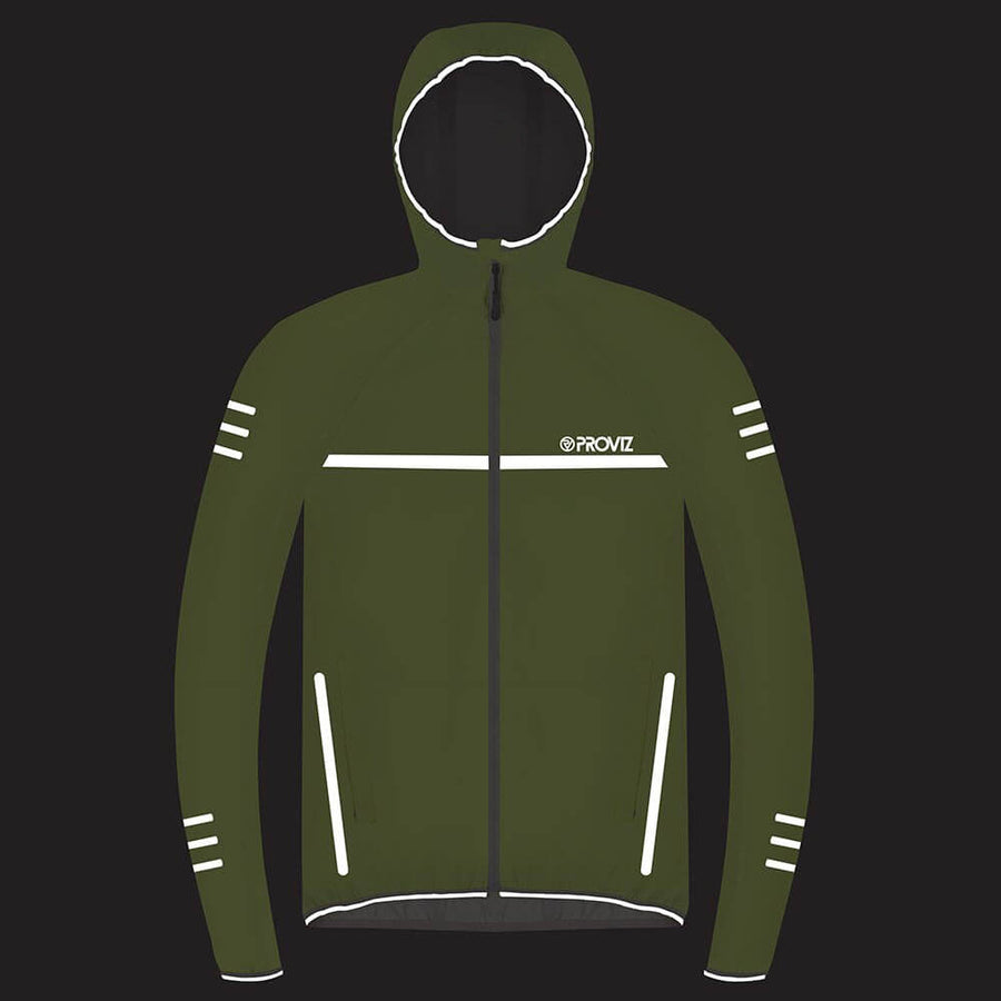 Classic Mens Waterproof Running Jacket by Proviz ActiveEquip