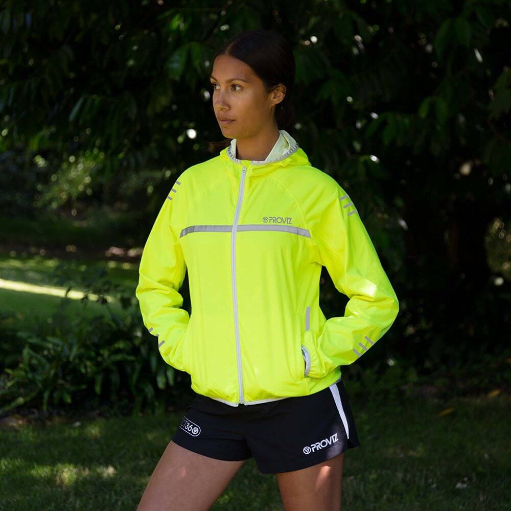 Proviz Classic Womens Waterpoof Seam Sealed Running Jacket with Reflective Details