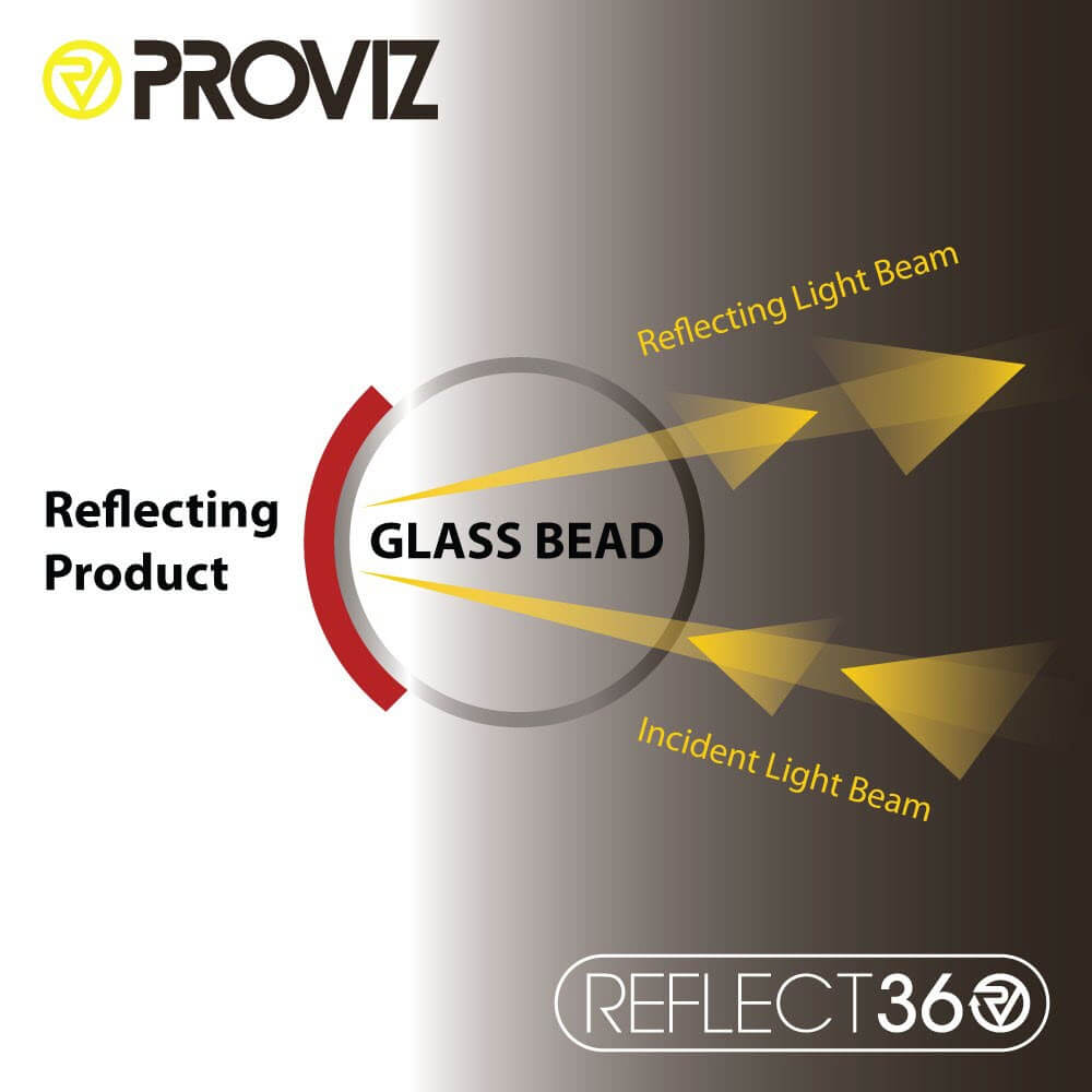 Proviz REFLECT360 Arm and Ankle High Visibility Reflective Velcro Straps for Runners and Cyclists
