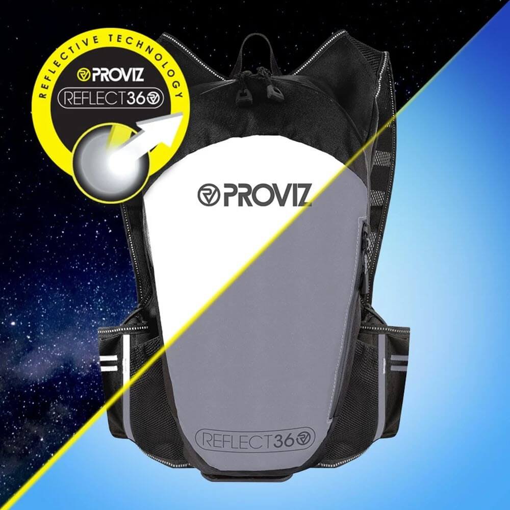Proviz REFLECT360 compact reflective running backpack water resistant