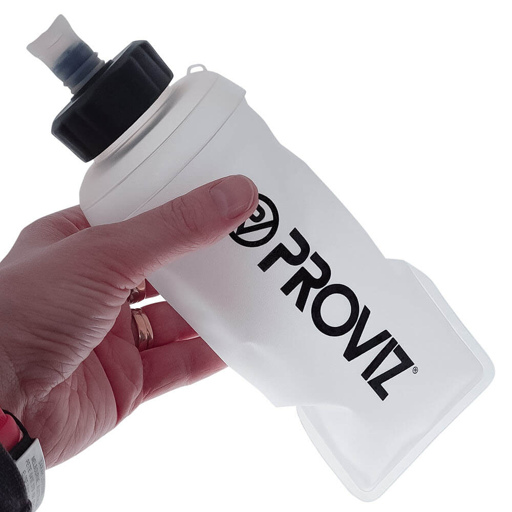 500ml Soft Flask by Proviz with bite valve and locking lid for leak proof storage and transport