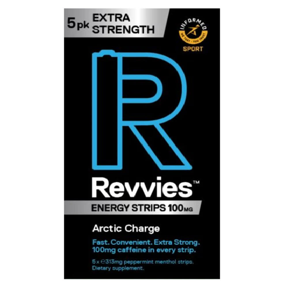 Revvies Energy Strips 100mg ActiveEquip Caffeine Energy Strips