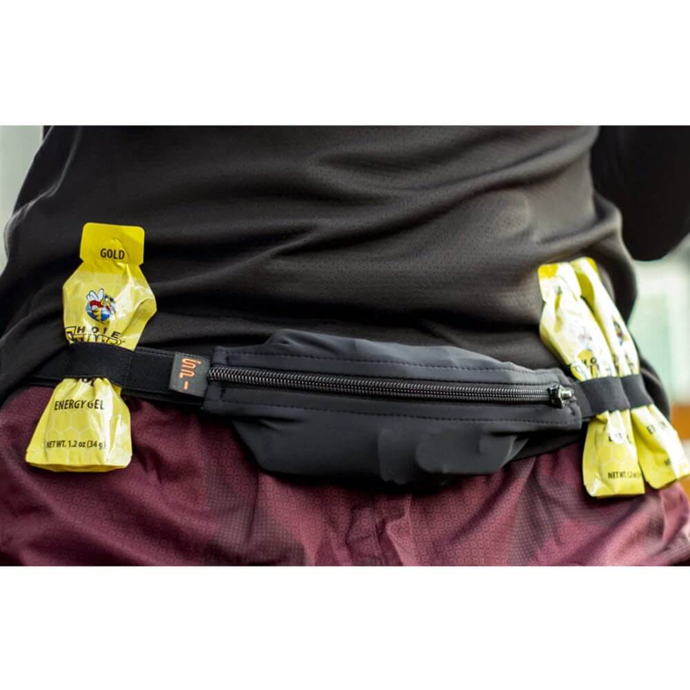 SPIbelt Original Energy Belt for phone, money, keys and nutrition gels. Expandable pocket