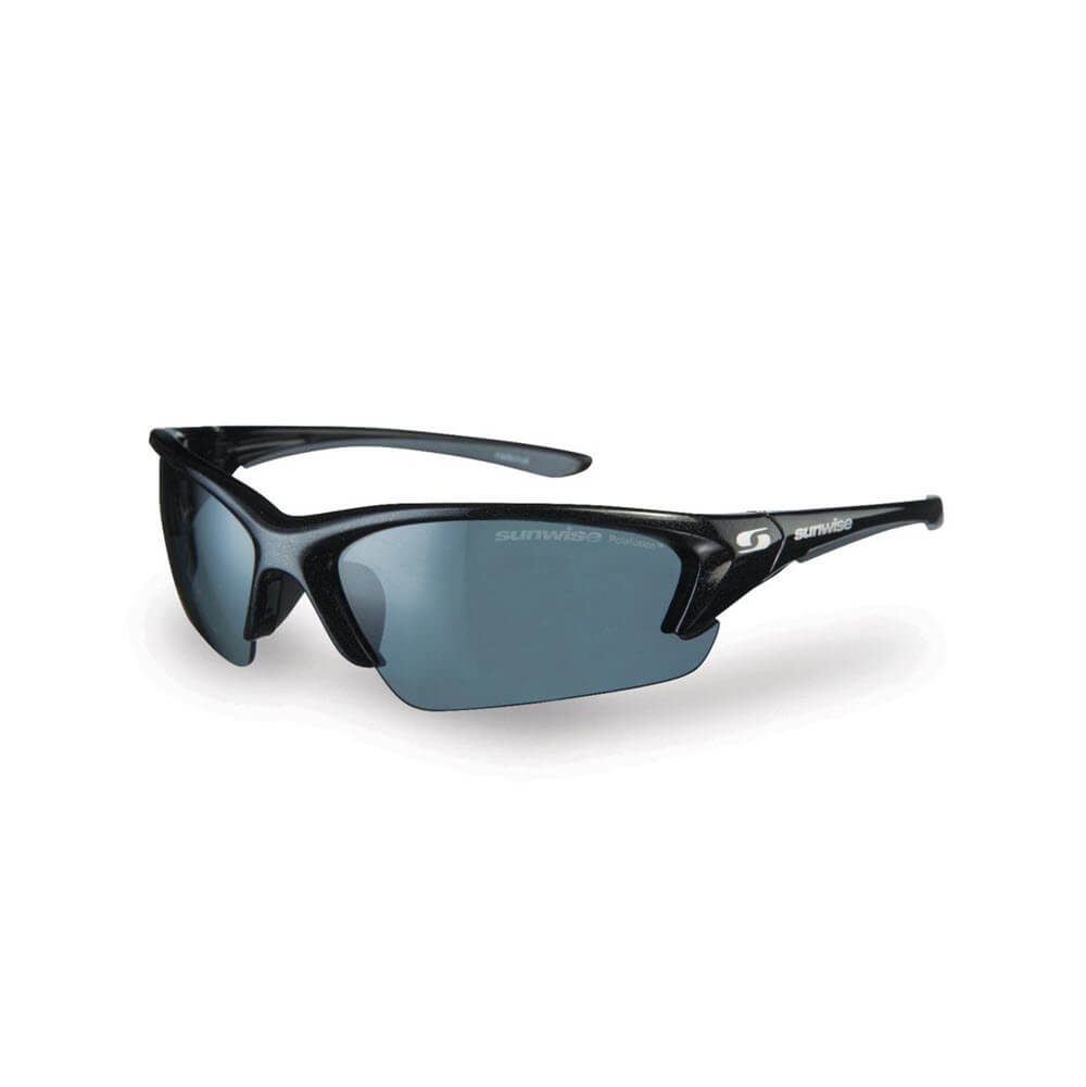 Sunwise Canary Wharf Sunglasses in Black for Cycling or Running