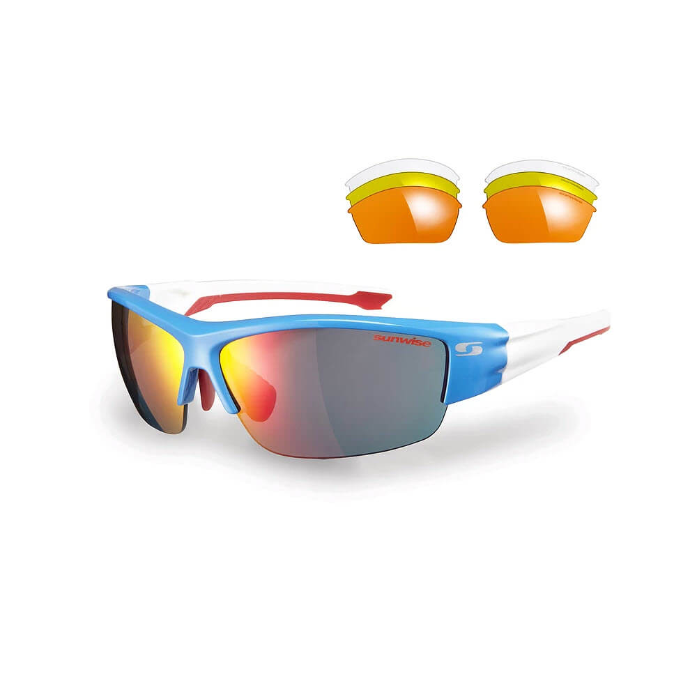 Sunwise Evenlode Sunglasses for cycling or running with interchangeable lenses